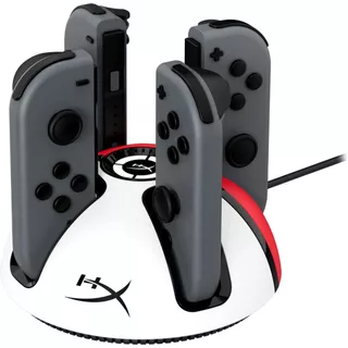 HyperX ChargePlay Quad 2 Base Carregamento rápido para Joy Con Nintendo Swicth