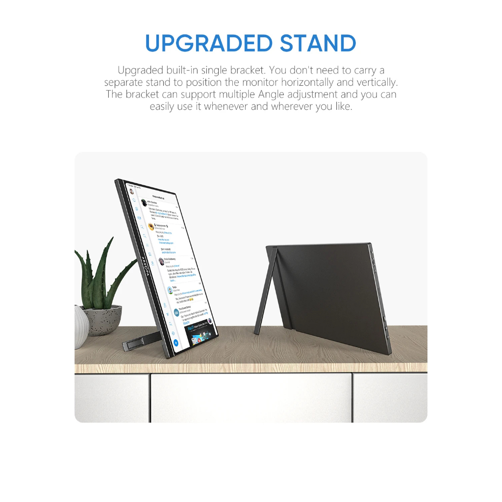 Monitor Portátil Arzopa 15,6'' A1 Gamut Ultrafino 1080p Fhd