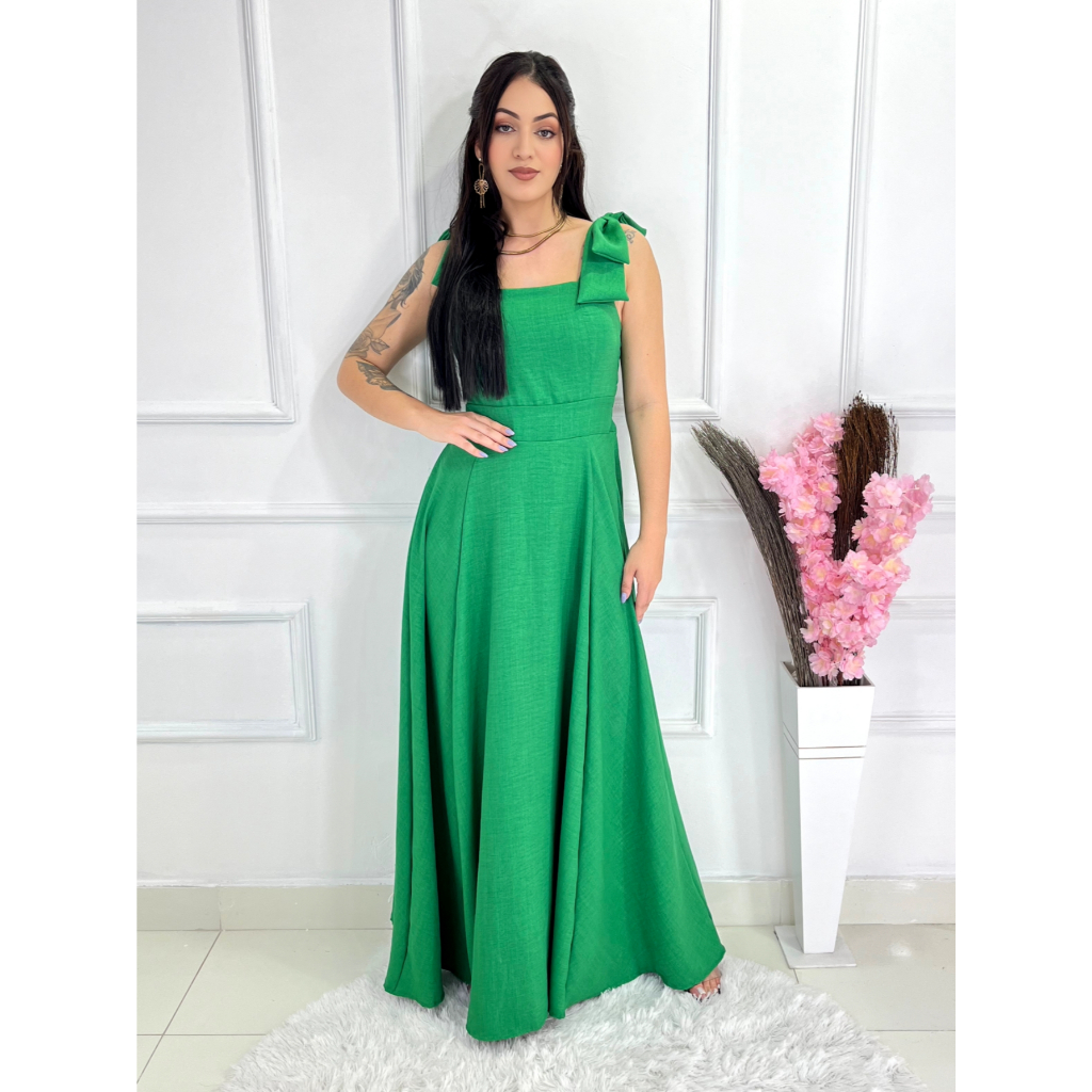 Vestido Longo de Alça na Black Friday 2025 | BuscaProdutos
