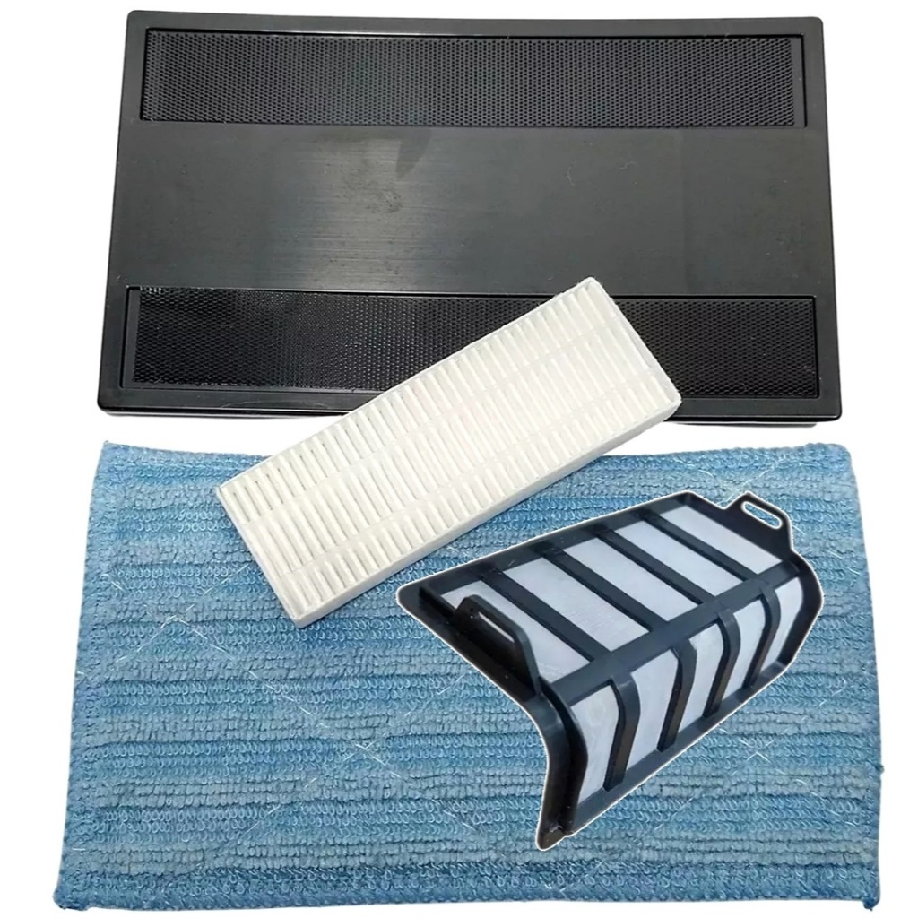 Kit Filtro Ar Hepa + Pano Robô Aspirador Electrolux Erb10 Erb11 Erb20 Original