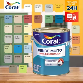 Tinta Rende Muito Acrilica Standard 3,2 Escolha Sua Cor