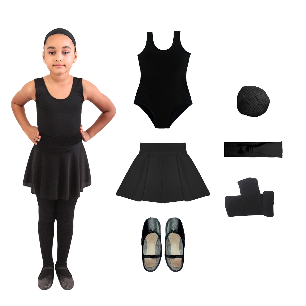 Kit Ballet 6 Itens Com Saia De Cós + Squeeze | Shopee Brasil