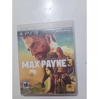 Max Payne 3 mídia física ps3