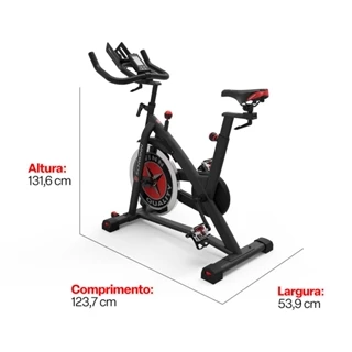 Bicicleta Ergométrica Schwinn IC3 / IC7 (3413-4449) Wellness - GY002 em Oferta na Shopee