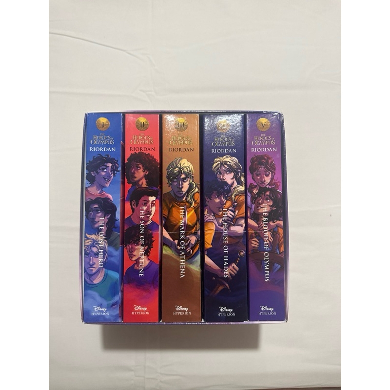 Box Heróis do Olimpo/Heroes of Olympus Paperback Boxed Set - Rick ...