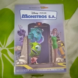 dvd duplo monstro s.a edição de colecionador