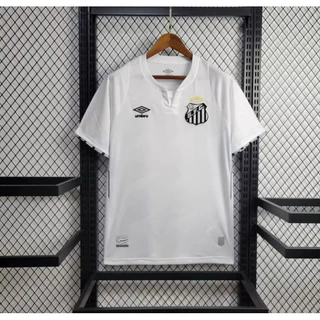 CAMISA DE TIME S A N T O S BRANCA MASCULINO TORCEDOR 2024