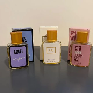 KIT PERFUME AGUA DE CHEIRO FEMININO 100ML CADA