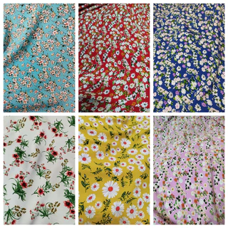 Tecido Viscose Estampada Largura 1,50 Florido