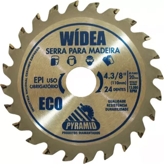 Disco Wídea Serra Para Madeira 4.1/2 24d - Pyramid
