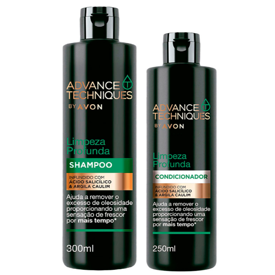Kit Shampoo e Condicionador Limpeza Profunda Avon | Shopee Brasil