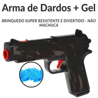 Brinquedo Nerf Bolinha Gel Menino e Menina