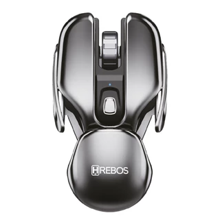 Mouse Gamer Sem Fio Wireless Hrebos Cyber Pro 1600dpi