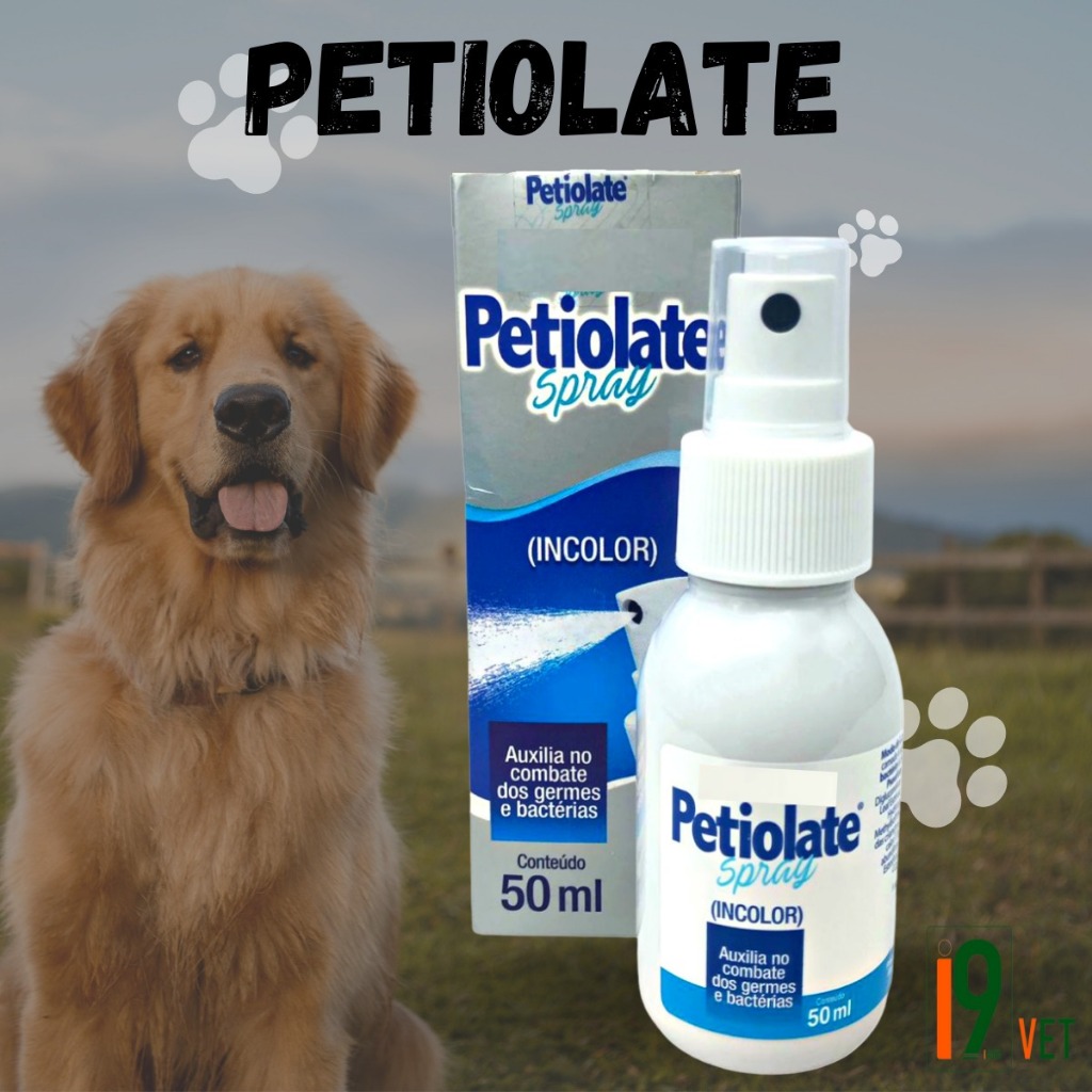 Petiolate Antisséptico E Cicatrizante Spray 50ml | Shopee Brasil