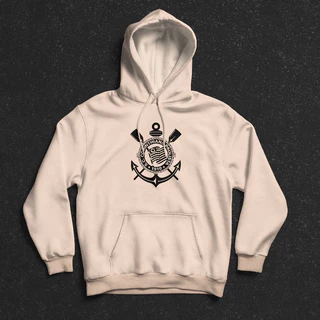 MOLETOM CASACO BLUSA DE FRIO CANGURU CORINTHIANS PAULISTA TIMÃO MASCULINO FEMININO UNISSEX