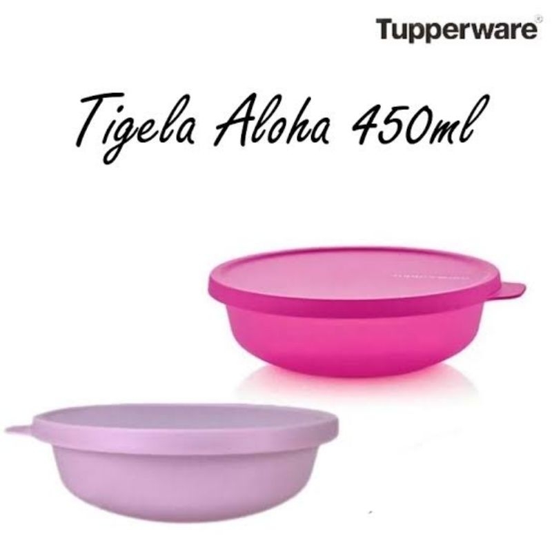 Tigela Aloha 450ml Rosa - Tupperware | Shopee Brasil