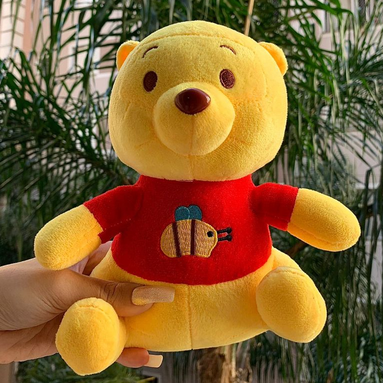 Pelúcia Ursinho Pooh 20cm - Envio Imediato! | Shopee Brasil