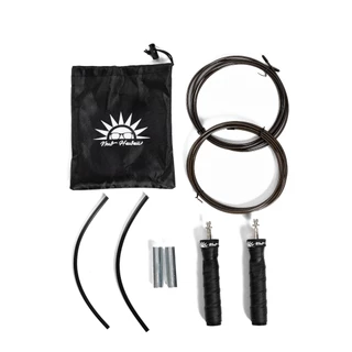 Corda De Pular Crossfit Profissional 3.4/4.0 Metro Aço Rolamento Fitness