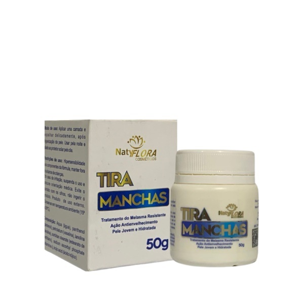 Pomada Tira Manchas Pele NatyFlora | Shopee Brasil
