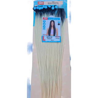 Cabelo Liso Bio Vegetal Nívia Com Top Closure