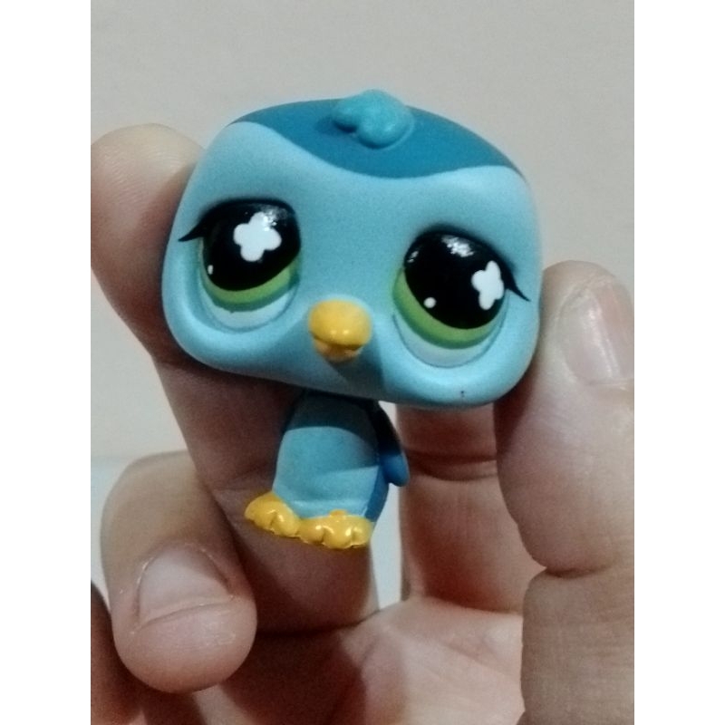 Brinquedo Boneco Pinguim azul Lps littlest Pet shop | Shopee Brasil