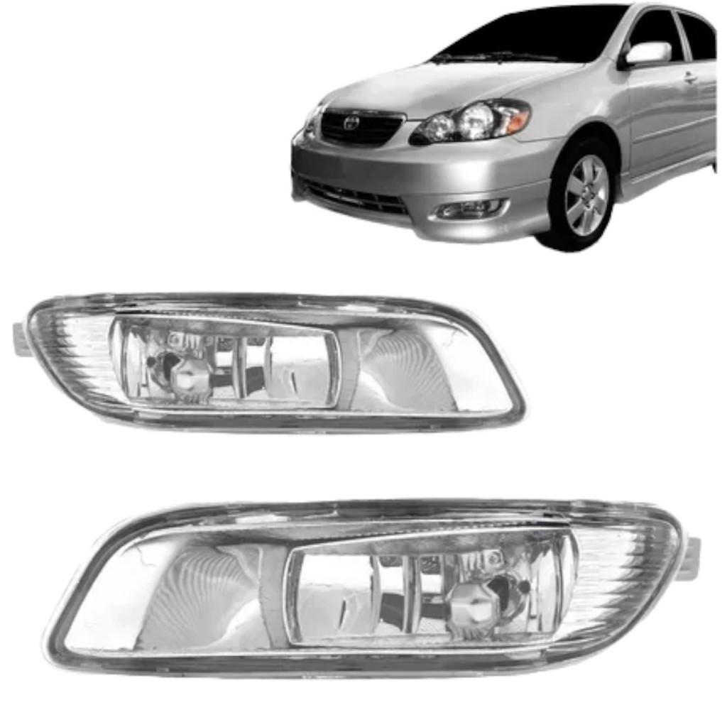 Farol de milha Corolla 2005 2006 2007 2008 | Shopee Brasil