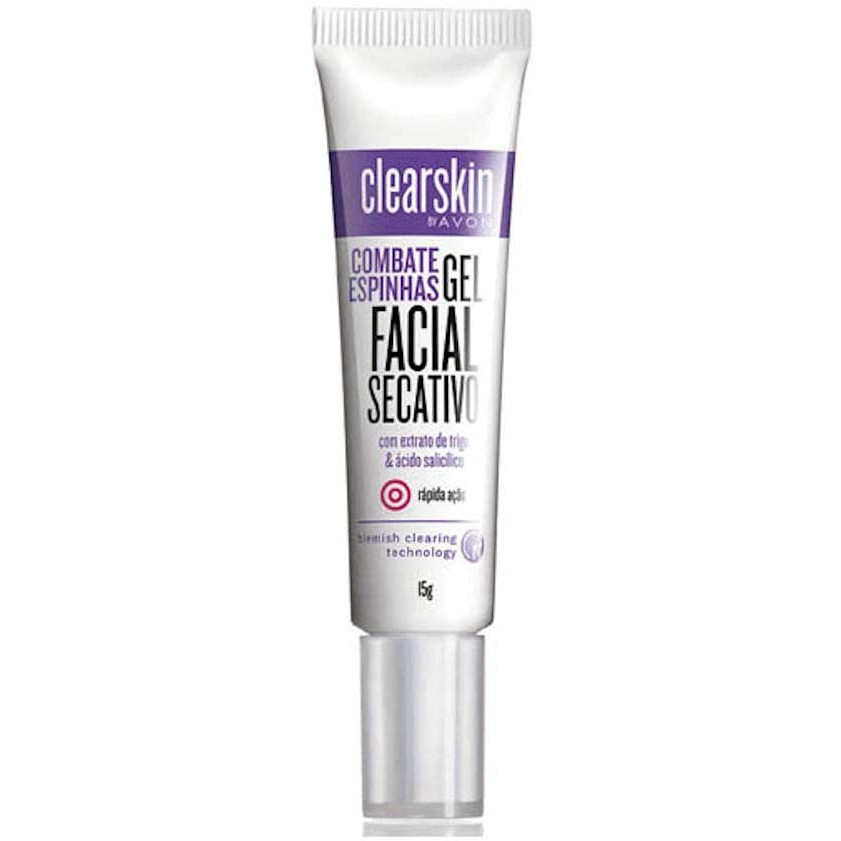 Gel Facial Secativo de Espinhas ClearSkin Avon 15g | Shopee Brasil