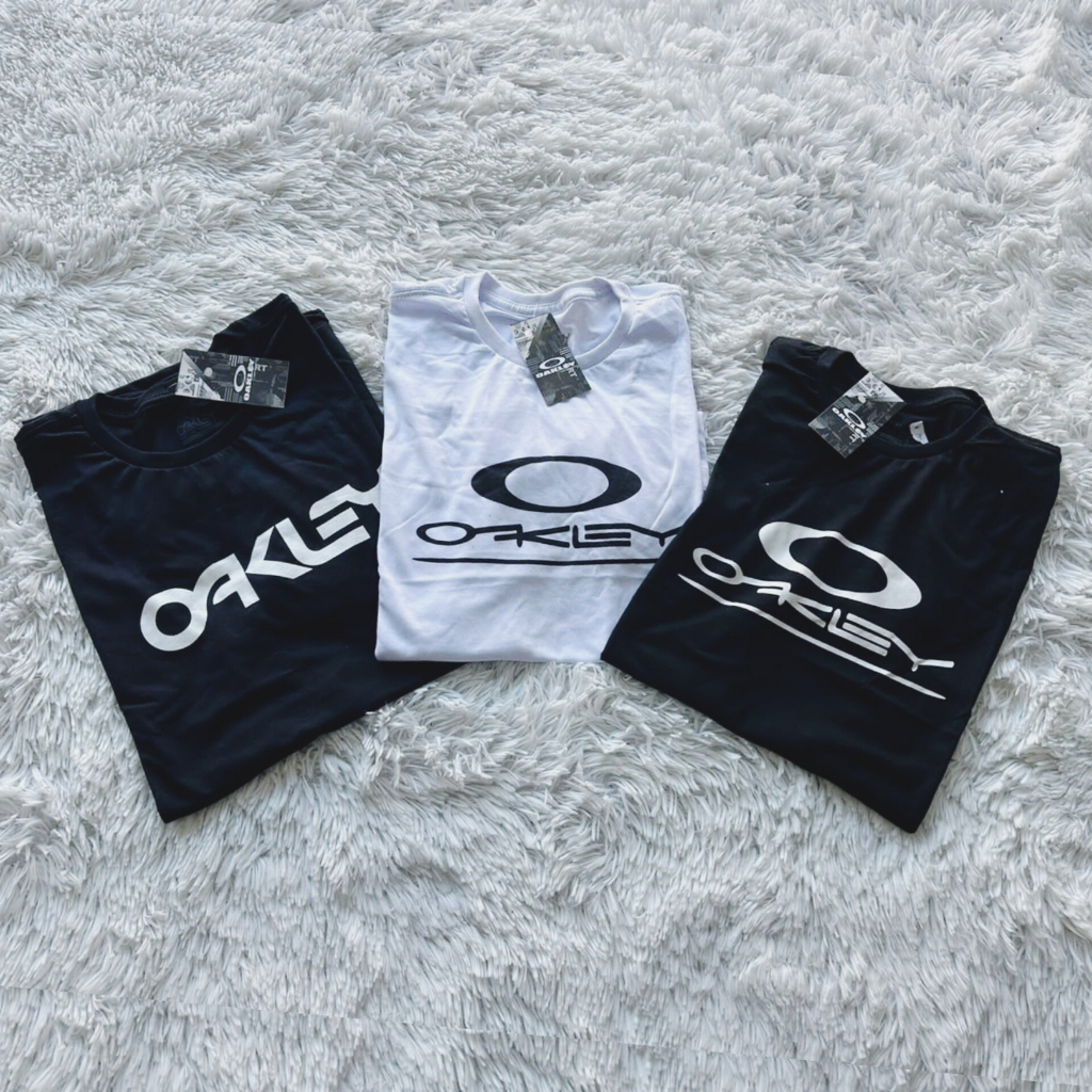 3 Camisetas Da Oakley New Breck