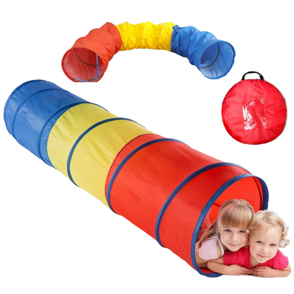 Tunel Centopeia Infantil Gigante 4 Metros Dobrável Colorido Escola ...