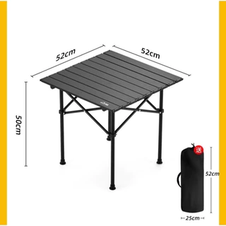 Mesa de Acampamento Dobrável Multifuncional