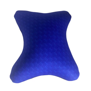 Almofada de Pescoço em Neoprene Para Carro Azul - Conforto para Carro
