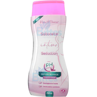 SABONETE ÍNTIMO SEDUCTION NATU CHARM COSMÉTICOS EXTRATO DE CEREJA