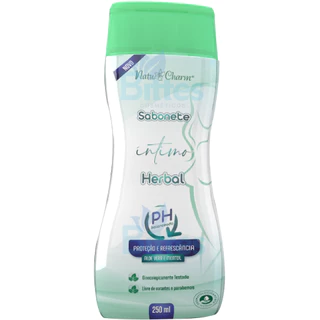 SABONETE ÍNTIMO HERBAL NATU CHARM COSMÉTICOS ALOE VERA E MENTOL