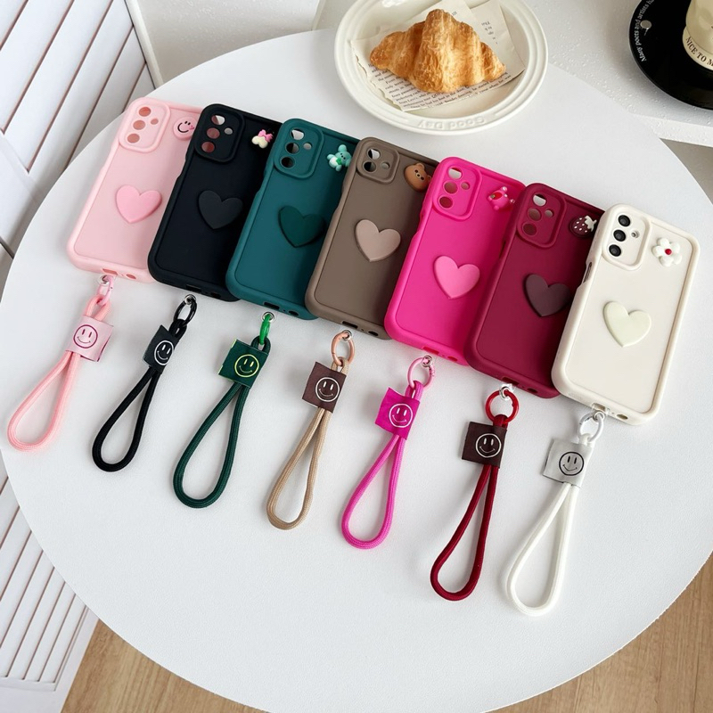 capinha com corrente / capinha com corrente de mão para Samsung / Motorola / Xiaomi
