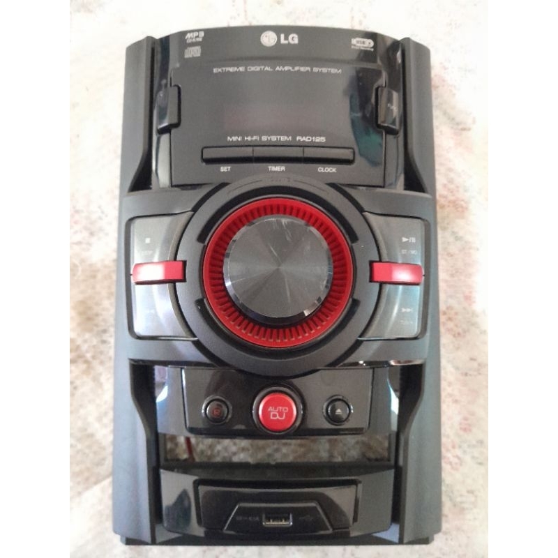 Painel completo com placa, som LG RAD125 | Shopee Brasil