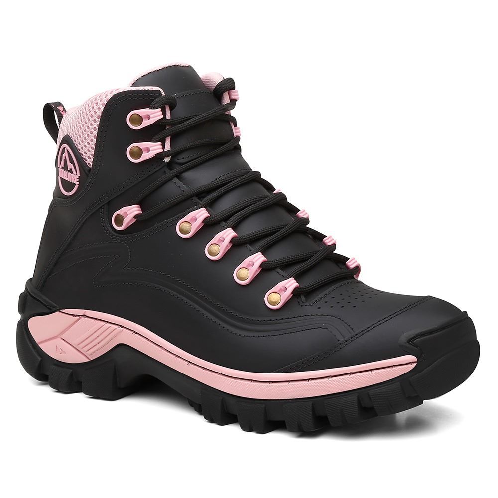 BOTA PARA TRABALHO FEMININA EM COURO LEGITIMO COM CA | Shopee Brasil