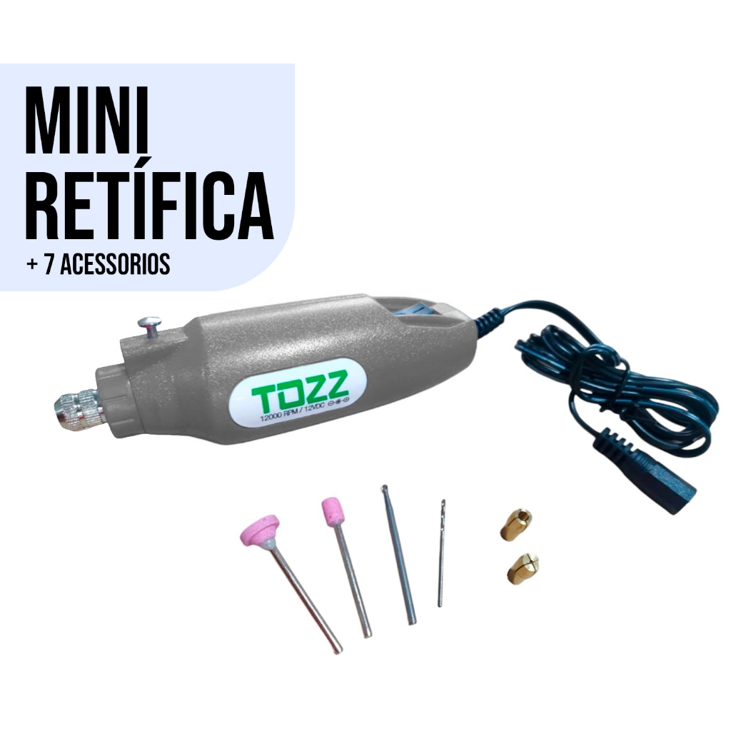 Micro Retifica Manual P/ Artesanato Madeira E Plástico/ Resina ...
