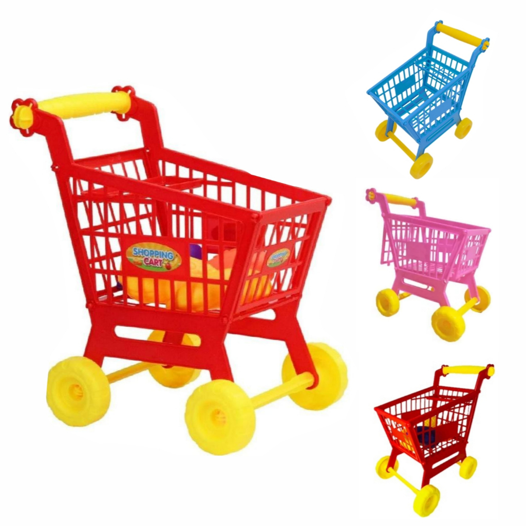 Carrinho de Compras Supermercado Infantil Brinquedo Faz de Conta ...