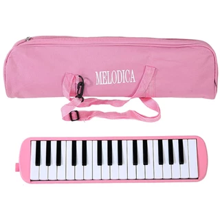 Escaleta 32 Teclas Pink Antonella Gaita de Boca Harmonica C/ Bolsa e Acessórios em Oferta na Shopee