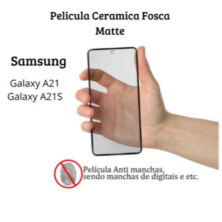 Película Fosca Cerâmica Flexível 9D Hidrogel Samsung Galaxy A21 / A21S