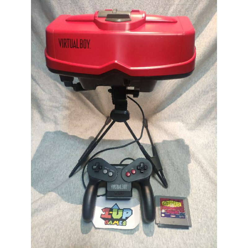 raro videogame Virtual Boy da Nintendo. | Shopee Brasil
