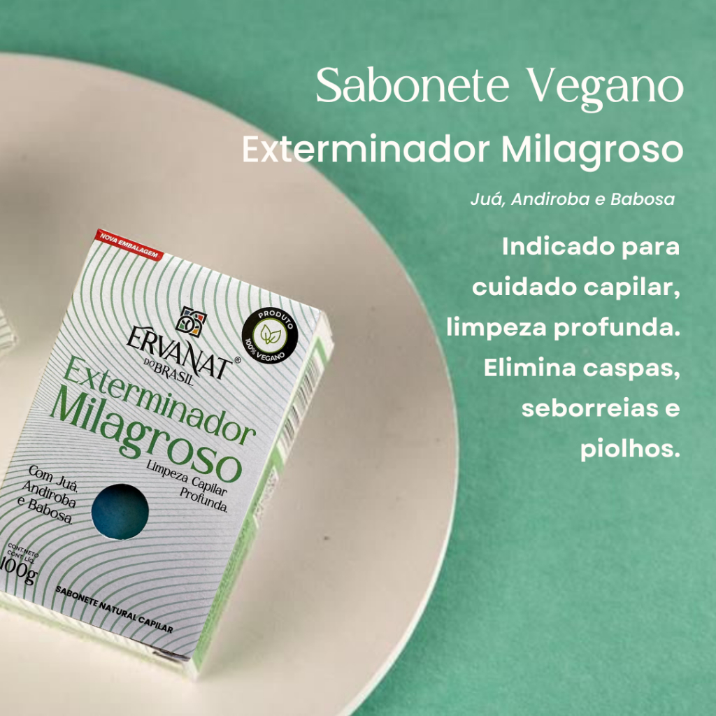 SABONETE EXTERMINADOR MILAGROSO CASPA,PIOLHO,QUEDA DE CABELO E SEBORREIA