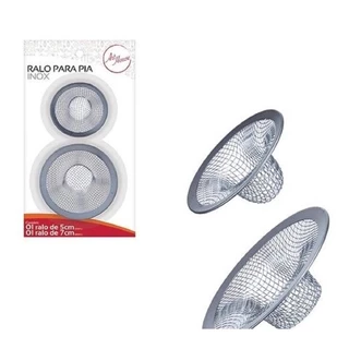 Kit Protetor para Ralo Pia Inox Ralo Casita 2 Unidades 5,5cm / 7cm