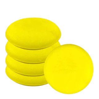 Kit Aplicador Esponja de Cera, Couro, Silicone e Pretinho