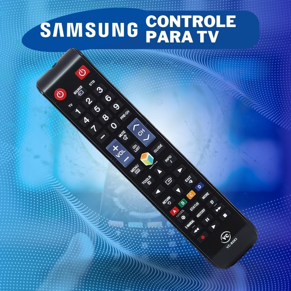 Controle Para Tv Samsung Todas Led Smart / 3D / LCD