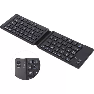 Mini Teclado Keyboard Dobrável Portátil Sem Fio Bluetooth KA-690