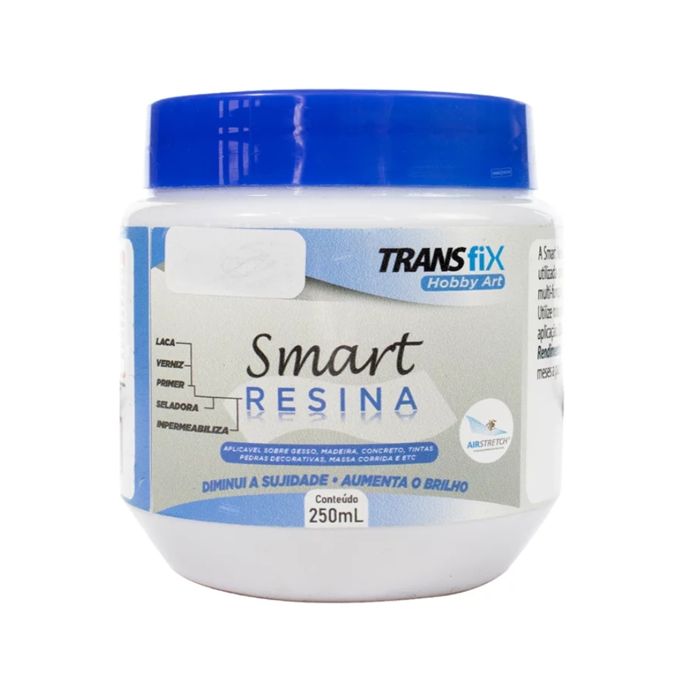 Resina Multiuso Incolor Hobby Art Smart Resina 250ML - Tranfix | Shopee ...