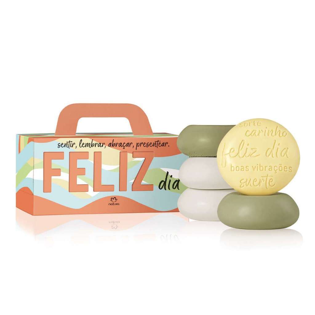 Presente Caixa Sabonete Feliz Dia Tododia Natura Original Shopee Brasil