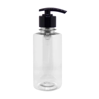 Kit 10 / 20 / 30 Frasco 200ml - Válvula Pump Ideal P/ Bolso e Bolsas P/ Shampoo , Condicionador , Sabonete Liquido , Creme , Alcool em Gel