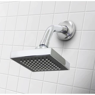 Ducha Chuveiro Aquecedor Solar a Gás Quadrado Articulado